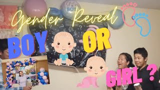 Gender Reveal Balloon Decor 2021 | Baby Girl or Baby Boy | Simple Gender Reveal | Calgary, Canada