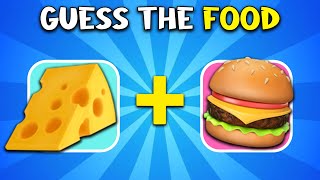 Guess the Food by the Emoji | Cheese Burger, Hot Dog, Onion Rings, Popcorn, Jellybeans