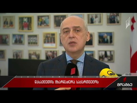 დასავლეთის მხარდაჭერა საქართველოს