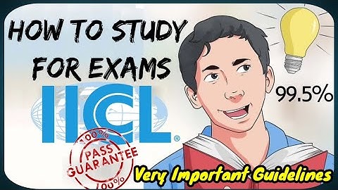 How to Pass IICL EXAMS | How to prepare for IICL EXAMS | IMPORTANT TIPS 💡