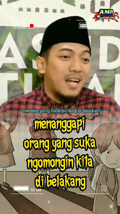ceramah, menanggapi orang yang suka ngomongin di belakang, #ceramah #ustadzirfanrizkihaas #shorts