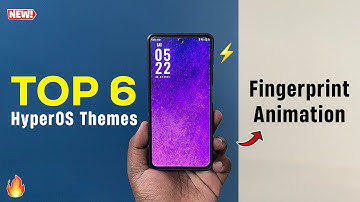TOP 6 HyperOS Themes : Fingerprint Animation & Widgets