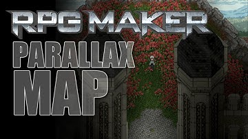 RPGMaker MV Parallax Map | Cliff of Blood Red Flowers