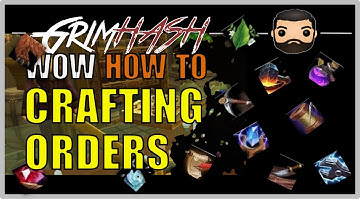 Crafting Orders Profession Updates // WoW Dragonflight
