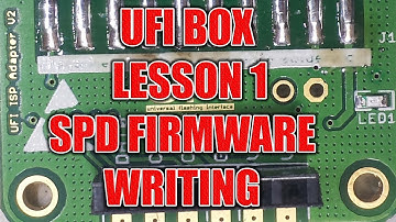 UFI BOX LESSON NO1 SPD PAC FILE WRITING