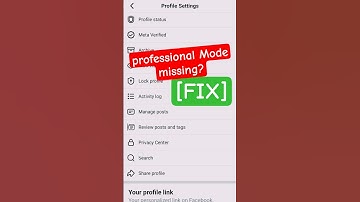 facebook professional mode option not showing | facebook professional dashboard #shots #facebook