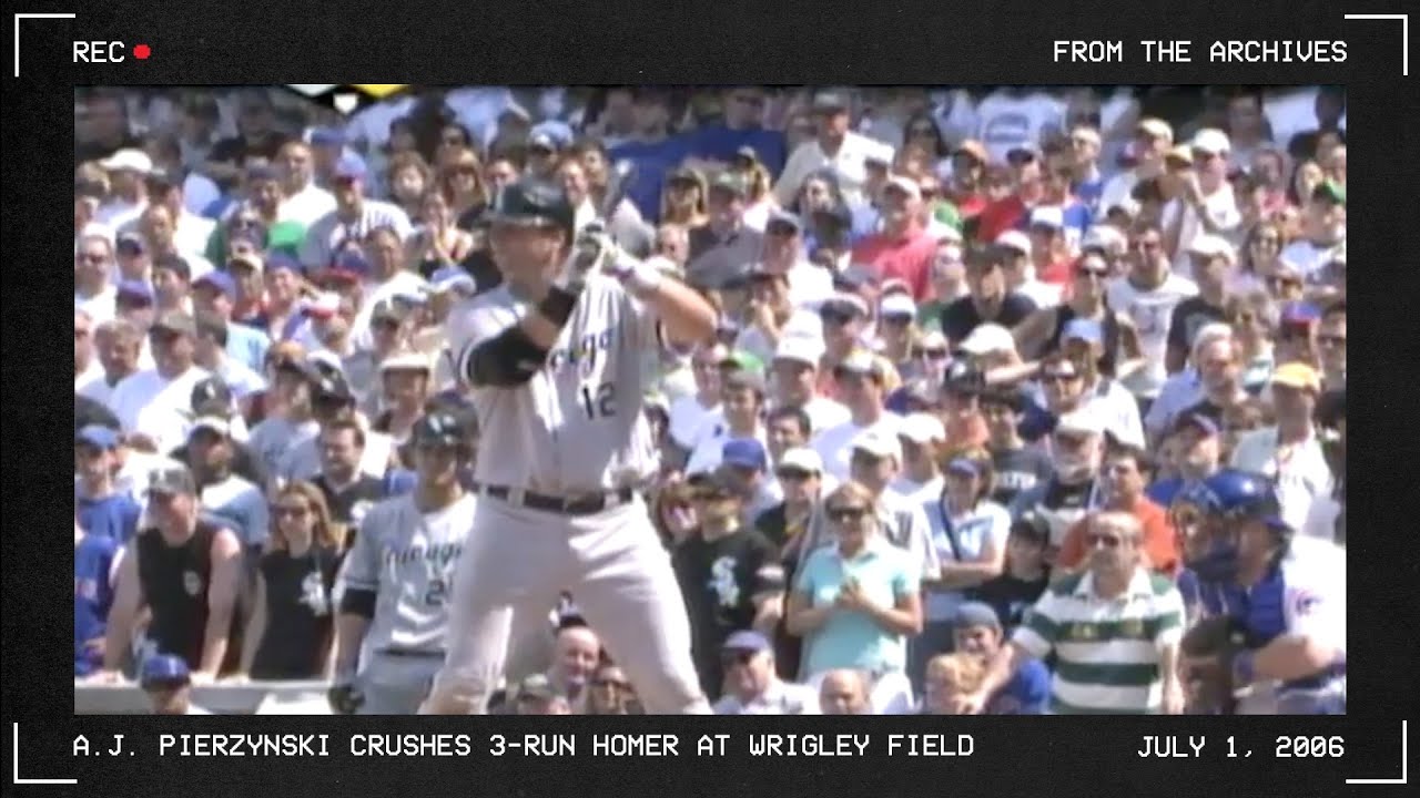From the Archives: A.J. Pierzynski Crushes 3-Run Homer at Wrigley Field (7.1.2006)