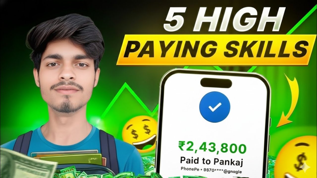 Top 5 High skills Earn Money 2026| Best High Paying skills - YouTube