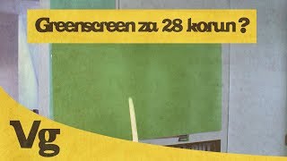 Greenscreen za 28 korun ? (VIDEO geek)