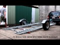 Raceking Car Trailers - Just 4 Degrees loading without ramps. DIY Kits available. Race car trailer.