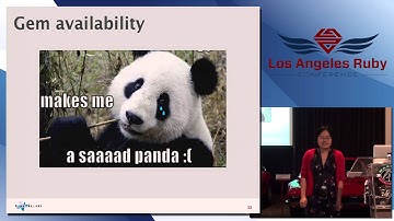 LA Ruby Conference 2013 Why I like JRuby (and you should too) by Fiona Tay