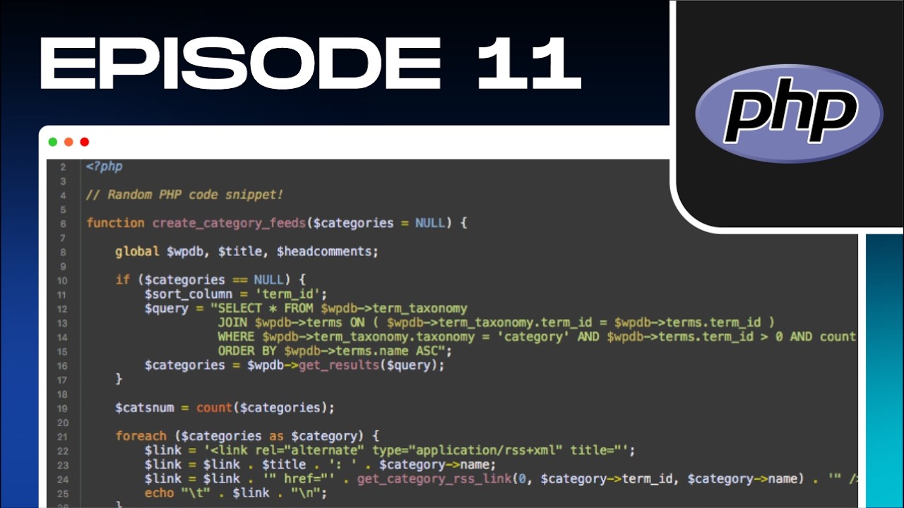 How To Add Comments In PHP - EPS11 - YouTube
