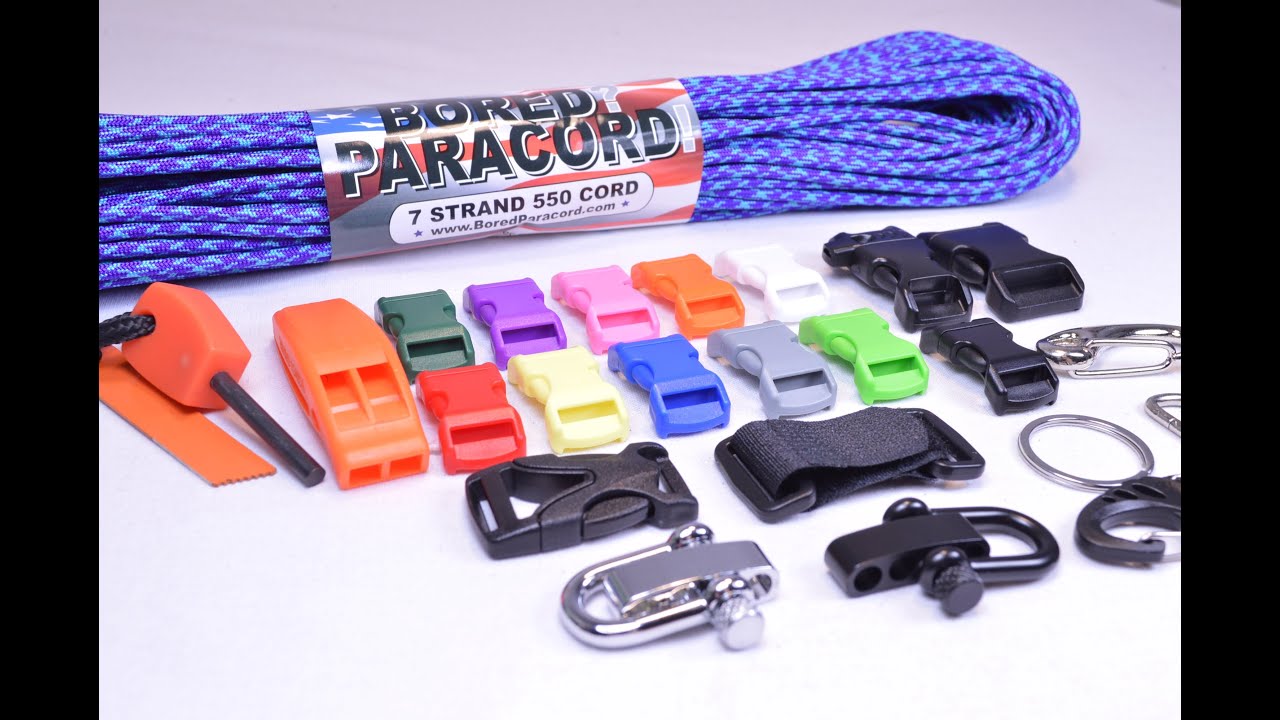 April 2014 Giveaway and New Colors BoredParacord YouTube