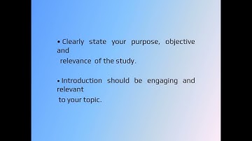 How to write Library Dissertation