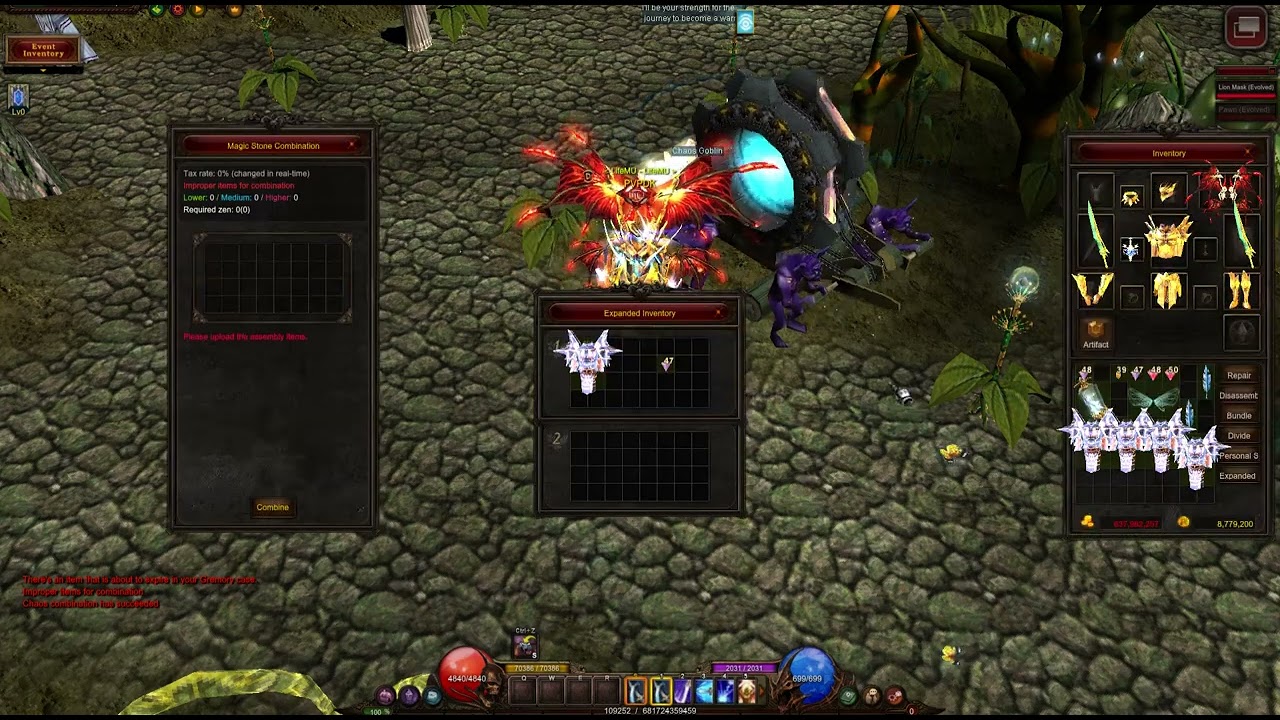 Hướng dẫn xoay Wing 2 trong Mu Online Season 19 - LifeMU Season 19