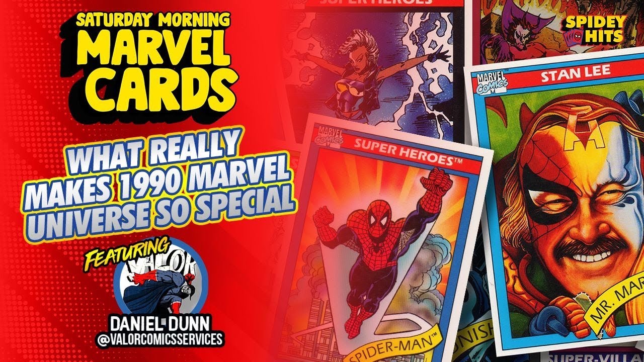 Shocking Secrets Behind 1990 Marvel Universe Cards! | Saturday Morning Marvel Cards