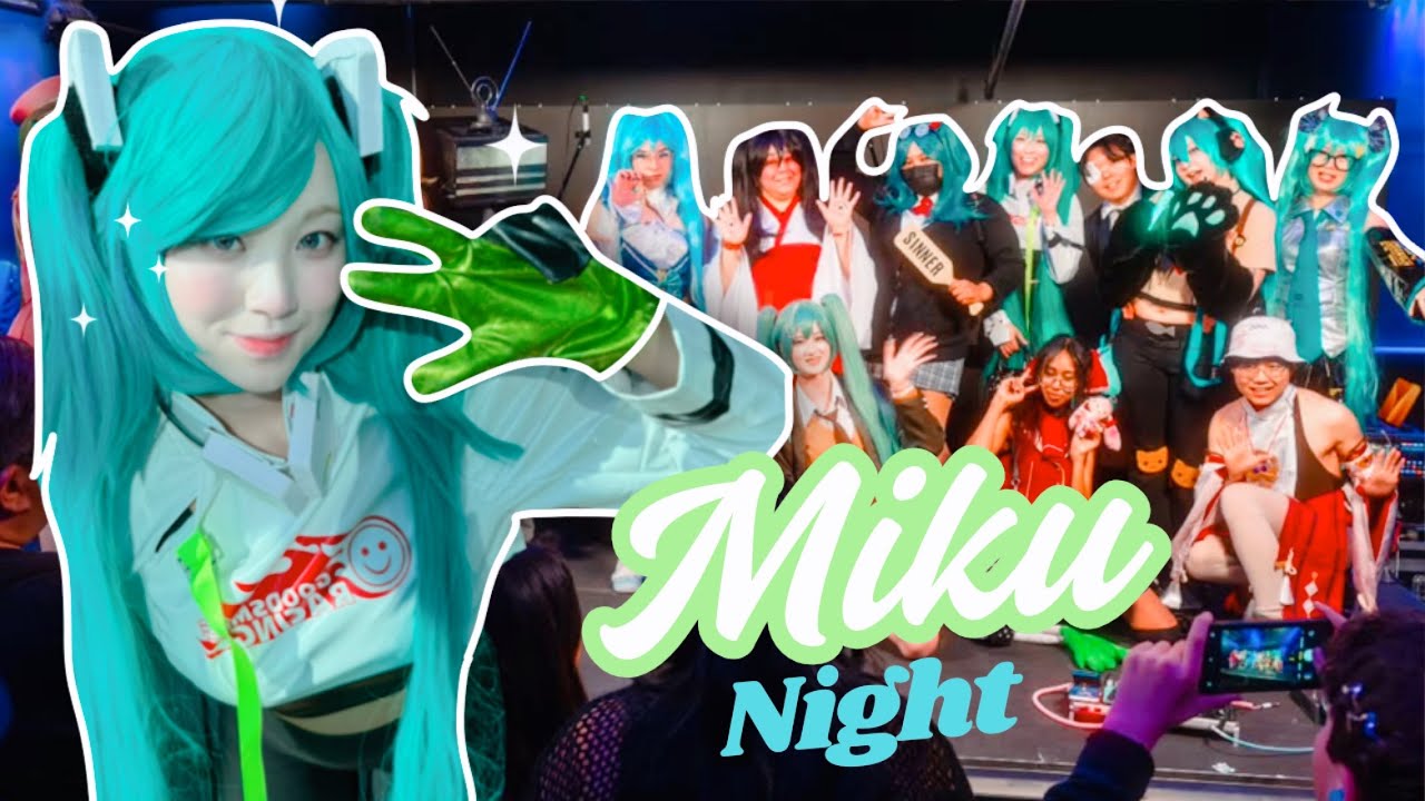🎵 Vocaloid Meet up in NYC?! Vlog || Vocaloid Concert, Hatsune Miku Cosplays, Desserts