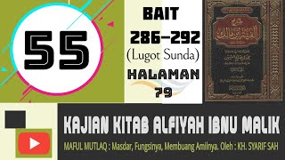 ALFIYAH IBNU MALIK BAIT 286-292 HALAMAN 79 LUGOT SUNDA