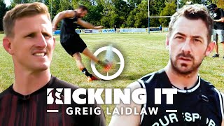 Greig Laidlaw's Rugby Kick Tutorial!