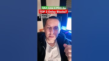 Line 6 POD Go: BEST Delay Blocks? #shorts #line6podgo #guitar #delaypedal #quicktips #toplist