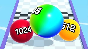 Ball Run 2048 All Levels Gameplay Android iOS Max Level #2