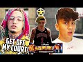 I pulled up on Lil Pump and he trash talked me... (NBA 2K20)