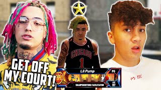 I pulled up on Lil Pump and he trash talked me... (NBA 2K20)