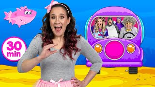 Baby Shark (Wheels on the Bus version) and more Nursery Rhymes - 30 mins Kids Collection by Bounce Patrol - Kids Songs 124,302 views 4 days ago 30 minutes