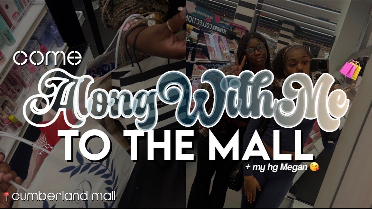 COME ALONG WITH ME TO THE MALL🛍️ |shopping, food, & girly time| Camryn Attis Jones 