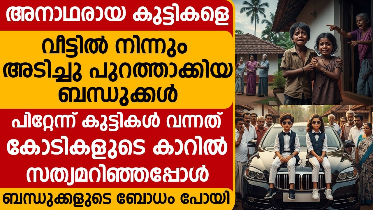 അനാഥരായ കുട്ടികളെ വീട്ടിൽനിന്നും അടിച്ചു പുറത്താക്കിയ ബന്ധുക്കൾ,പിന്നീട് സംഭവിച്ചത് ഞെട്ടിക്കുന്നത്