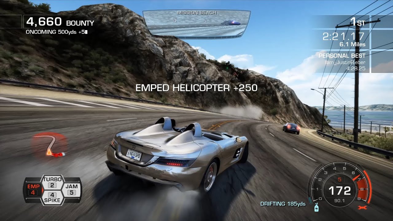 Need For Speed Hot Pursuit - RIP SLR Stirling Moss & 722 SLR Mclaren, Removed From Remastered