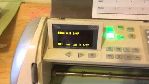 Cricut Expression Tip #6 - Fit To Page Key