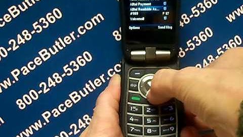 Motorola w845 - Erase Cell Phone Info - Delete Data - Master Clear Hard Reset