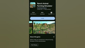 Ranch Animal farming simulator android game #android #viral #gamer #trending @Playboy_rk