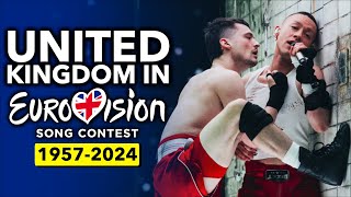 United Kingdom in Eurovision Song Contest 🇬🇧 (2024 - 1957 RECAP)