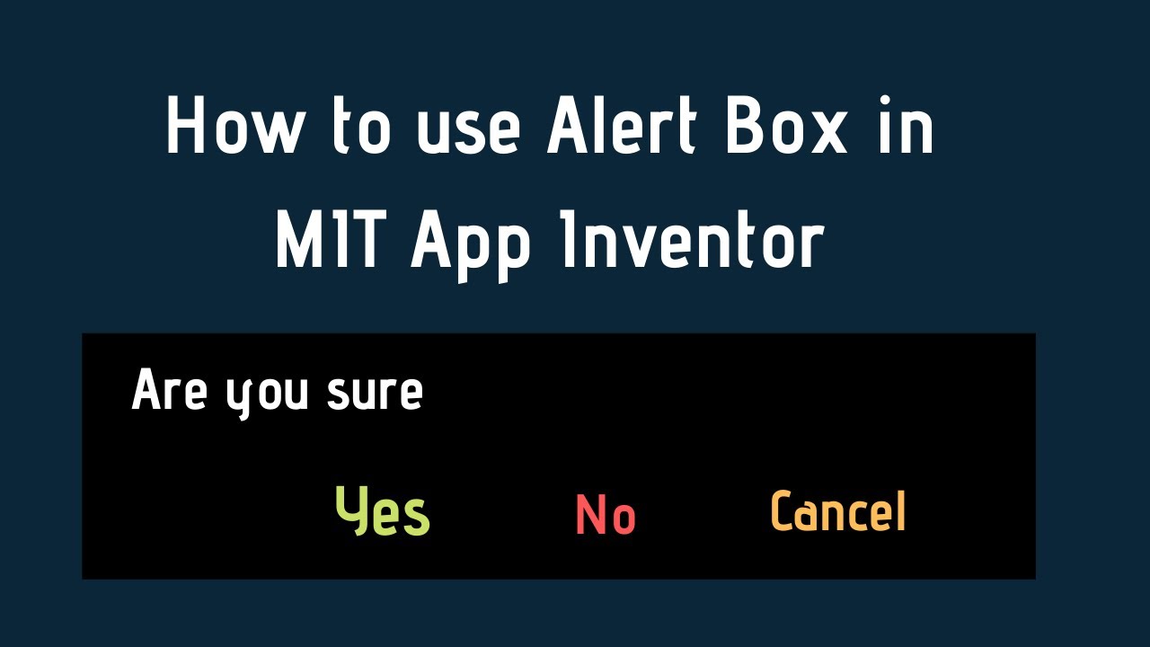 Create A Simple App Using Notifier In Mit App Inventor | Tutorial #6 -  Youtube