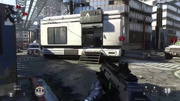 Call of Duty Advanced Warfare Multiplayer Gameplay Ranked SnD 1v4 Clutch
