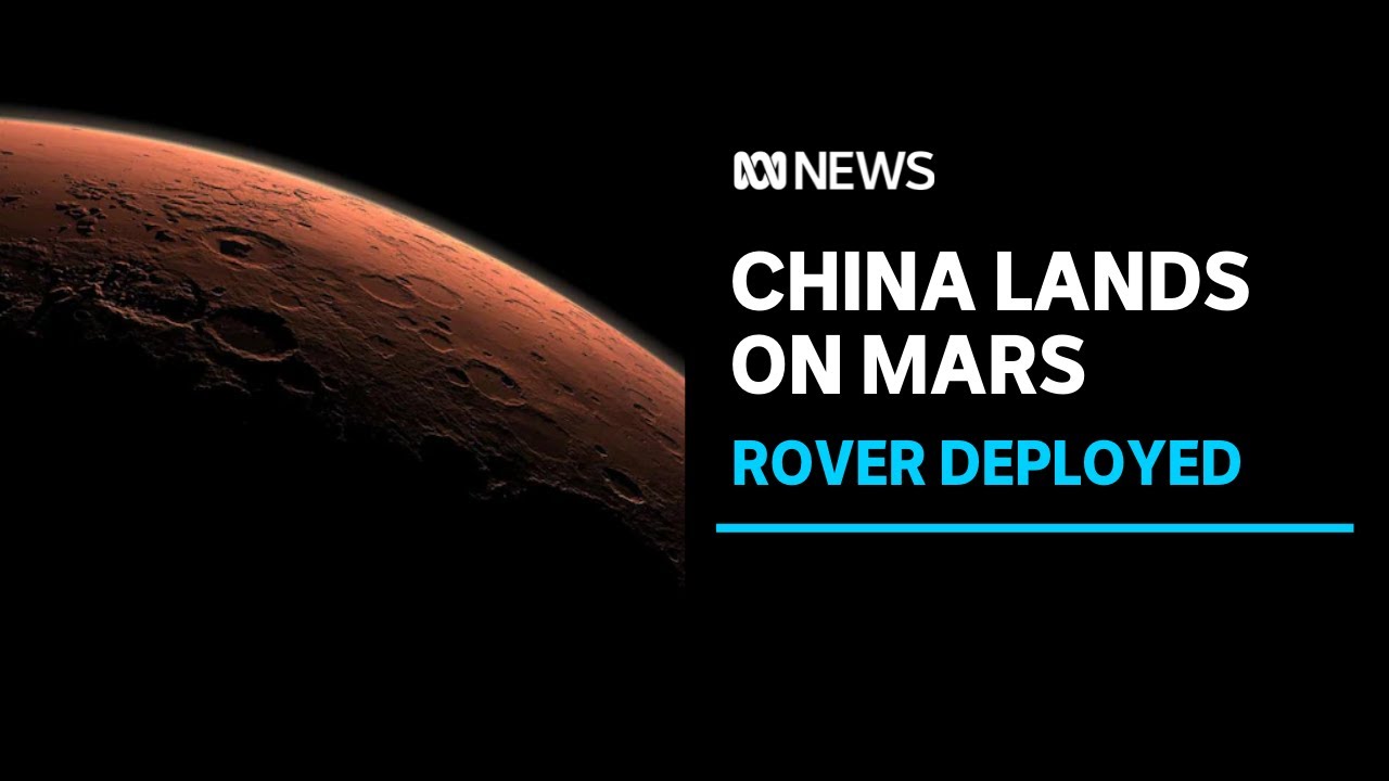 China Reports Successful Spacecraft Landing On Mars Abc News Youtube