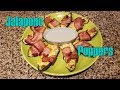 How To Make Keto Jalapeno Poppers | Bacon Wrapped Jalapeno Poppers