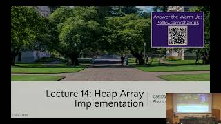 [CSE 373 WI24] Lecture 12: Heap Implementation