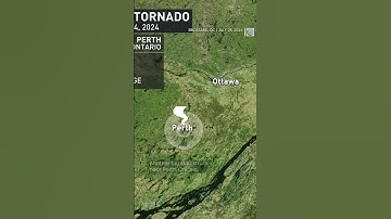 Severe storms and tornadoes hit #Ontario and #Quebec July 24, 2024 | #shorts #tornado