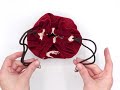 Bag of Many Pouches RPG DnD Dice Bag: Wine