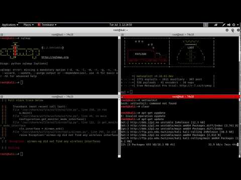 Terminator terminal multiple work at a time. kali linux
