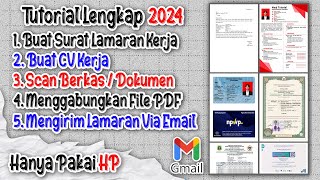 Cara Buat Surat Lamaran Kerja PDF Lengkap dan Mengirim Surat Lamaran Kerja Via Email di HP[NEW 2024] screenshot 5