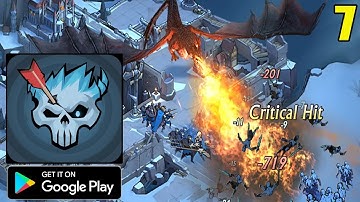 Best Strategy Rts Tower Defense Game Mobile Age of Frostfall Android Gameplay Part 7