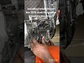 2015 Audi A4 quattro: Installing headlights. #carknowledge #engine #carrepair #mechanic #automobile