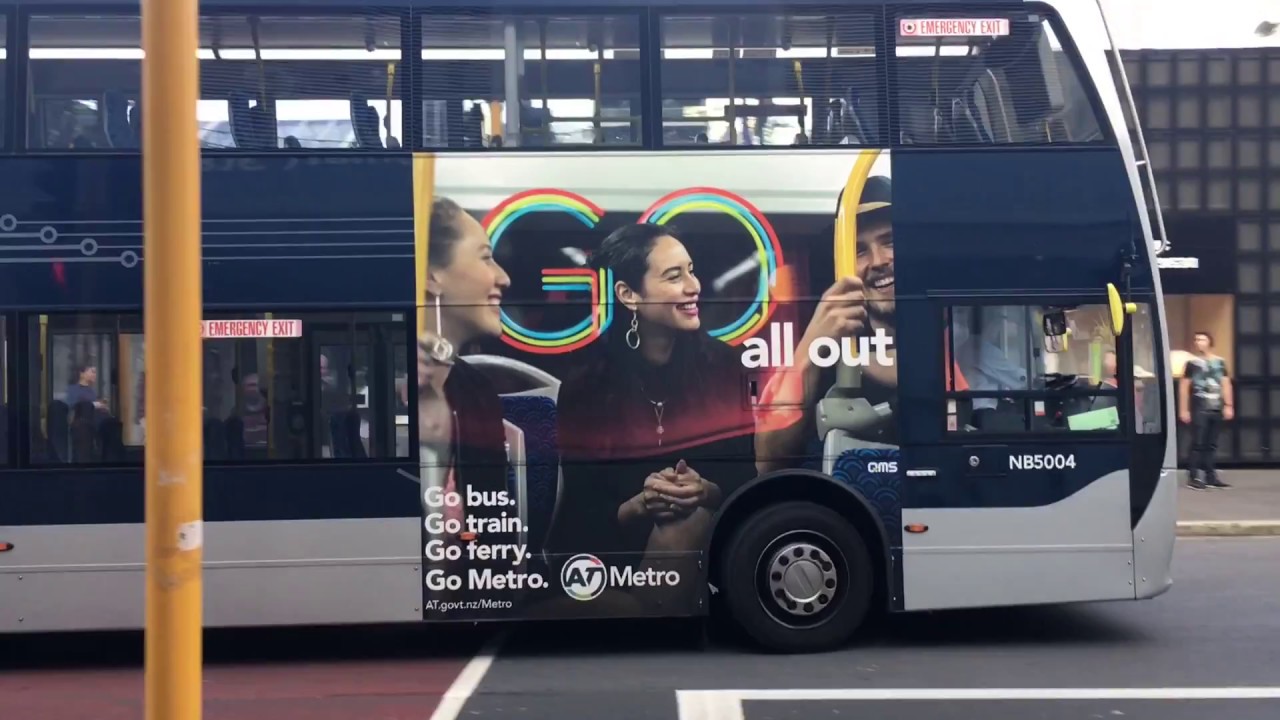 Bus Spotting | Auckland CBD & Victoria Park - YouTube