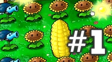 PvZ1 Recreation - Levels 1-1 to 1-10