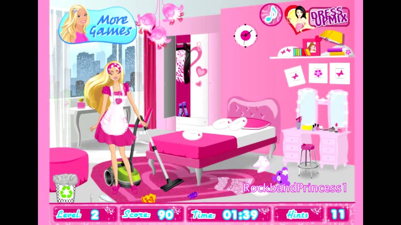 barbie dream house online games