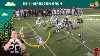 Harrison Brun Highlights: Gopher Football Signing Day #GrabAnOar24